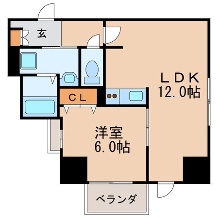 P-SQUARE Shumokuの物件間取画像